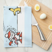C'est la serviette de cuisine Winter (Quart Plié)