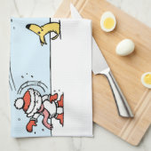 C'est la serviette de cuisine Winter (Quart Plié)