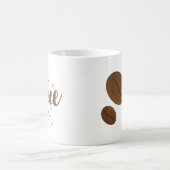 C'est la typographie du café Café Mug (Centre)