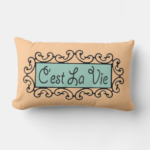 C'est La Vie ~ Lumbar 13x21 Kussen