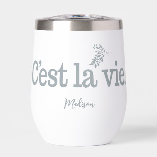 C'est La Vie nom personnalisé (Avant)