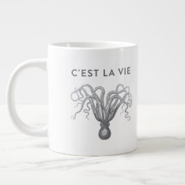 C'EST LA VIE Octopus Coffee Mok