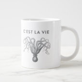 C'EST LA VIE Octopus Coffee Mug (Droite)