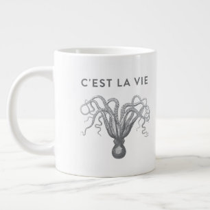 C'EST LA VIE Octopus Coffee Mug
