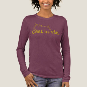 C'est La Vie shirten - kies stijl en kleur Tri-Blend Shirt