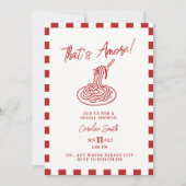 C'est l'amour ! invitation pour un dîner enterreme (Devant)