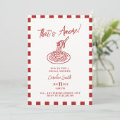 C'est l'amour ! invitation pour un dîner enterreme (Debout devant)