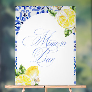 C'est l'Amour Lemon Carrelage Italien Bleu Enterre