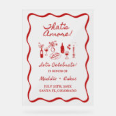 C'est l'amour Panneau de Signe de Dîner de Répétit (Recto)