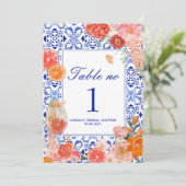 C'est l'amour table de fête de mariage sans carte (Debout devant)