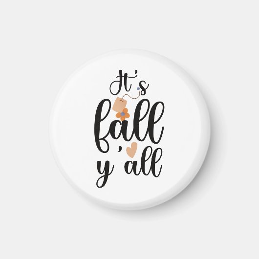 C'est l'automne, mignon Magnet Teabag (Devant)
