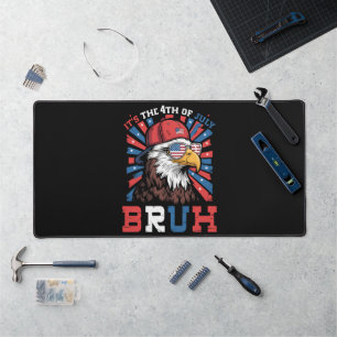 C'est le 4 juillet Bruh Aigle américain Patriote