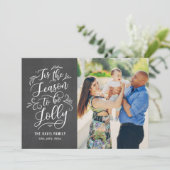 C'Est Le Carte photo Des Fêtes De Saison (Debout devant)