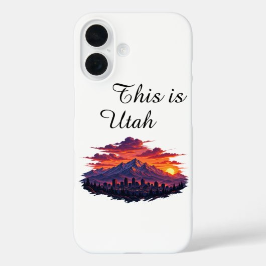 C'est le Étui de Téléphone de Utah (Verso)
