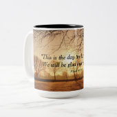 "C'est le jour où le seigneur a fait" la tasse de (Devant gauche)