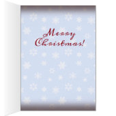 C'est le moment de la récréation. Carte de Noël (Intérieur (Droit))