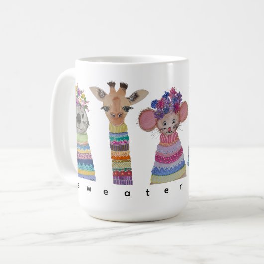 C'est le mug Sweater Gang ! (Devant gauche)