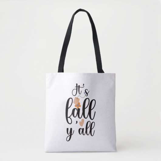 C'est le sac à thé de la chute. (Devant)