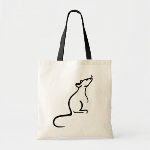 C'est le sac de logo du monde d'un rat