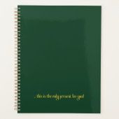 "C'est le seul cadeau pour vous" planner (Devant)