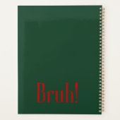 "C'est le seul cadeau pour vous" planner (Dos)