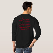 C'est le T-shirt de A Man's Word (Dos entier)