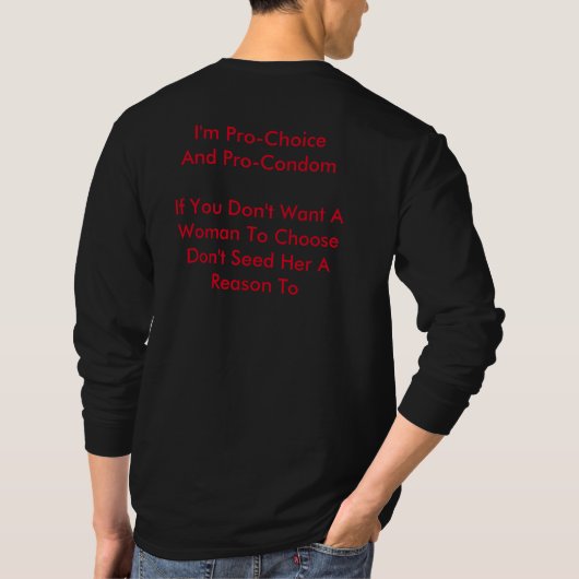 C'est le T-shirt de A Man's Word (Dos)
