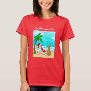 C'est le T-shirt de Noël Sea-Sun Snowbird