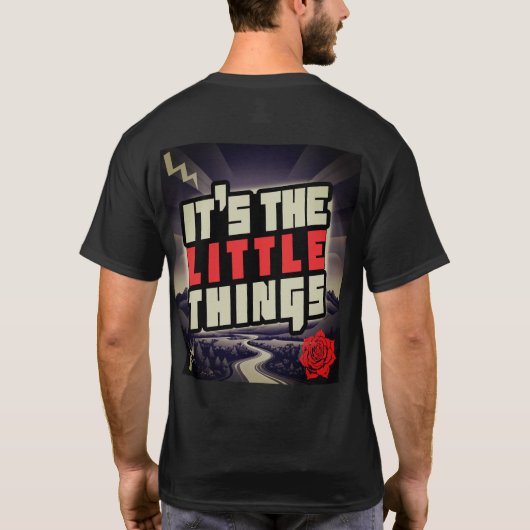 C'est le T-shirt double face Les Petits Riens (Dos)