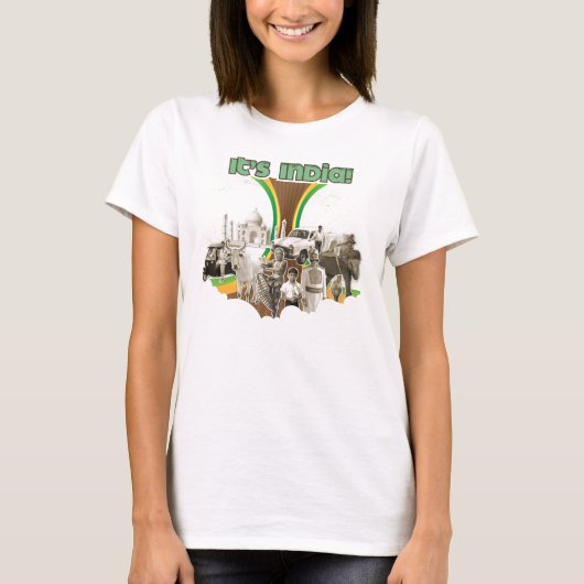 C'est le T-shirt indien Burnout (Devant)