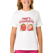 C'est le T-Shirt Strawberrys Cute Kids