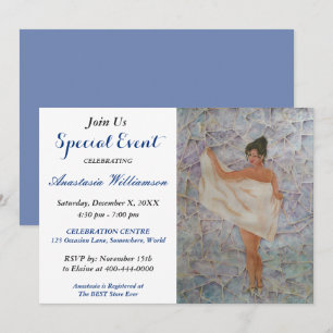 C'EST L'HEURE DE LA DOUCHE INVITATION À LA FÊTE