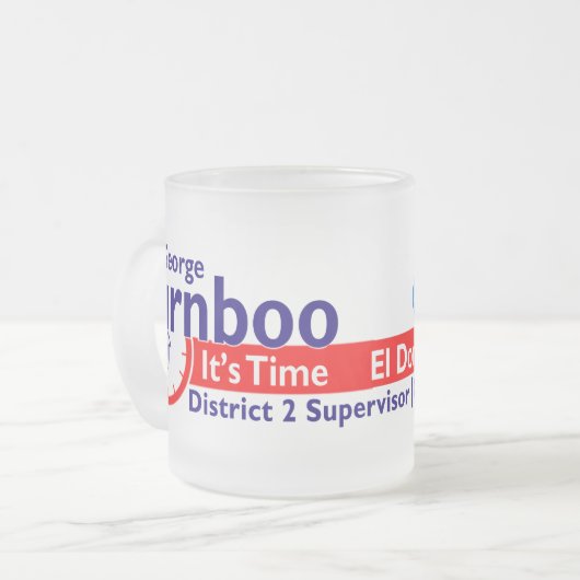 C'est l'heure de Turnboo Mug (Devant gauche)