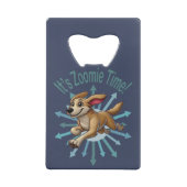 C'est l'heure de Zoomie Mutt Brun Moyen (Dos)