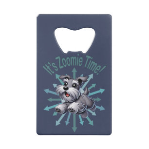 C'est l'heure de Zoomie Schnauzer miniature