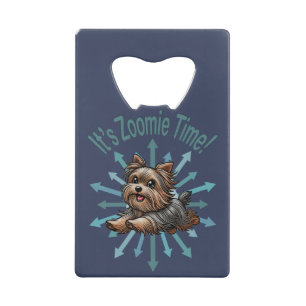 C'est l'heure de Zoomie Yorkshire Terrier