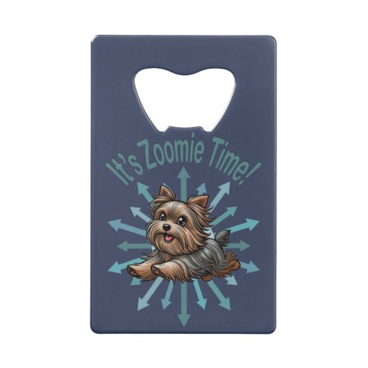 C'est l'heure de Zoomie Yorkshire Terrier (Devant)