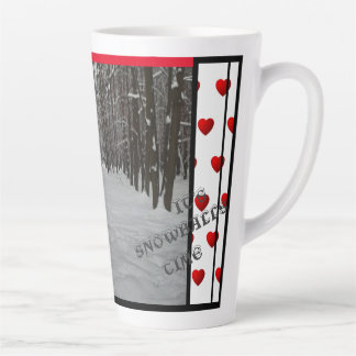 C'EST L'HEURE DES BOULES DE NEIGE Tasse de Latte p