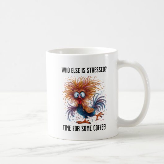 C'est l'heure du café ! Mug de café blanc (Droite)