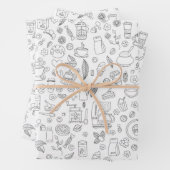 C'Est L'Heure Du Café ! Papier d'emballage (En situation)