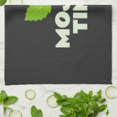 C'est l'heure du Mojito ! serviette de cuisine amu (Plié)