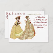 C'est l'heure du thé ! - Invitation de la partie (Devant / Derrière)