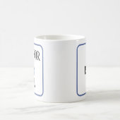 C'est l'heure du thé. Tasse à thé. Avec ton nom (Centre)