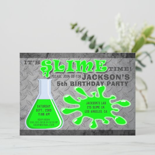  C'est l'heure mince ! - Invitation à la fête d'an (Debout devant)