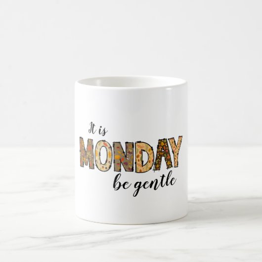C'est lundi classique Mug (Centre)
