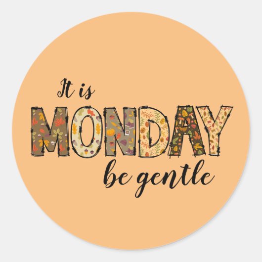 C'est Lundi Stickers (Devant)