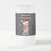 C'Est Ma Bière De Football De Noël Mug (Centre)