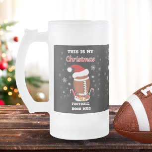 C'Est Ma Bière De Football De Noël Mug