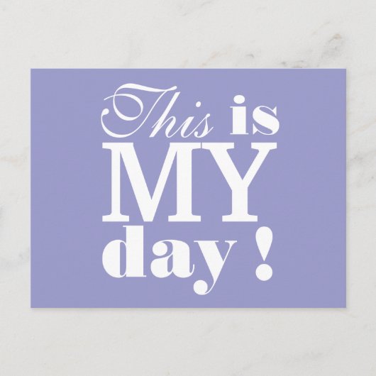 C'est ma carte postale Motivation de jour (Devant)