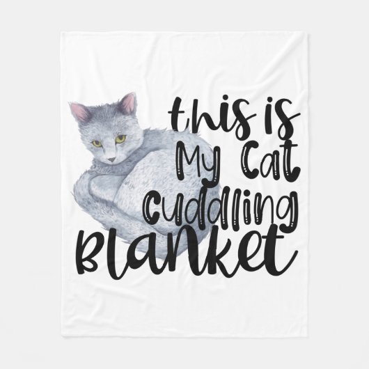 C'Est Ma Couverture De Cuddin De Chat (Devant)